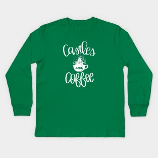 Castles and Coffee Kids Long Sleeve T-Shirt